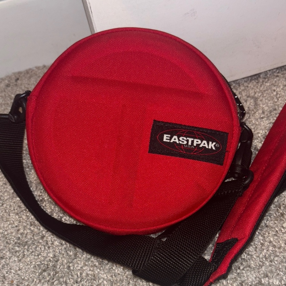 Eastpak Red Round Crossbody Bag